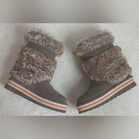 BearPaw Retro Tama Winter Boots Chocolate Brown - Picture 4 of 9